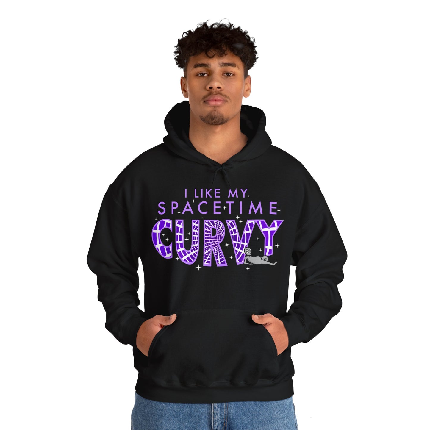 "Spacetime" - Hooded Sweatshirt