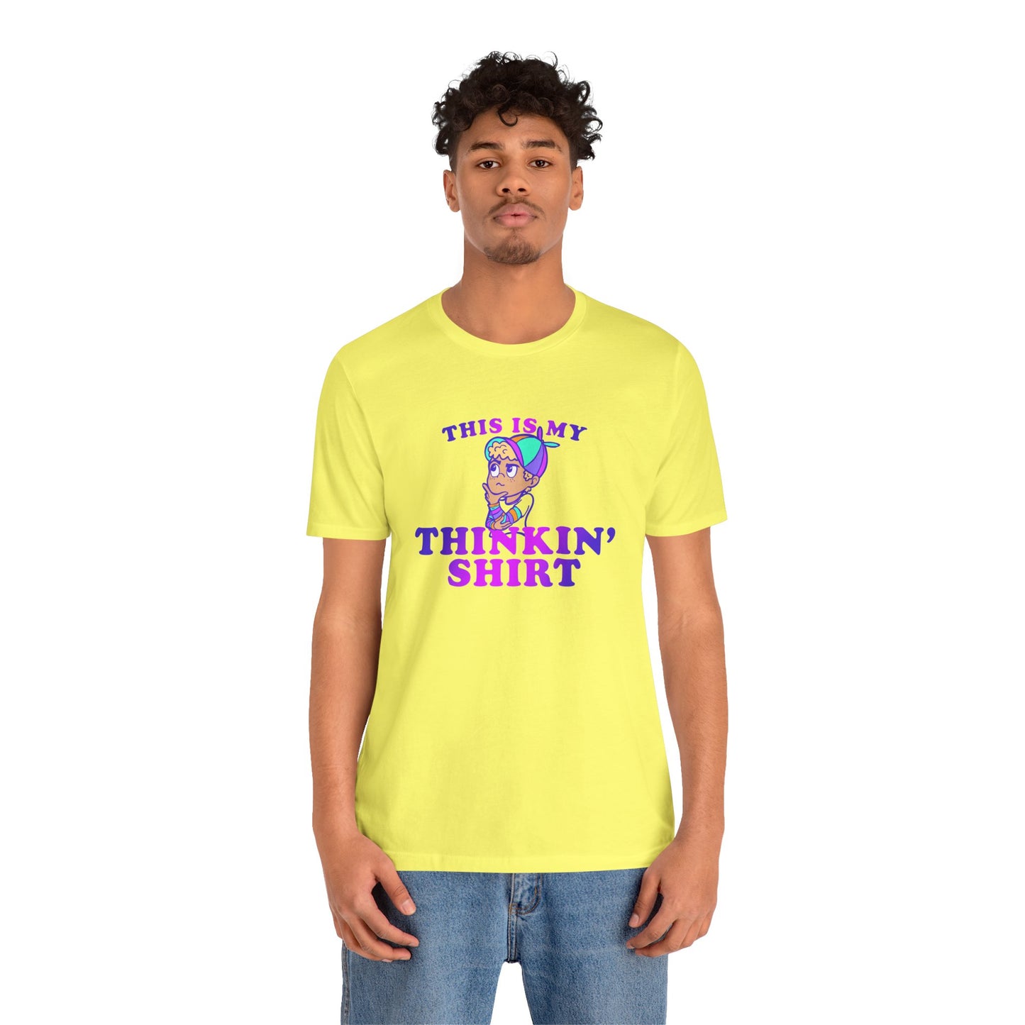 "Thinkin' Shirt" Kid - Short Sleeve Tee (Multiple Color Options)