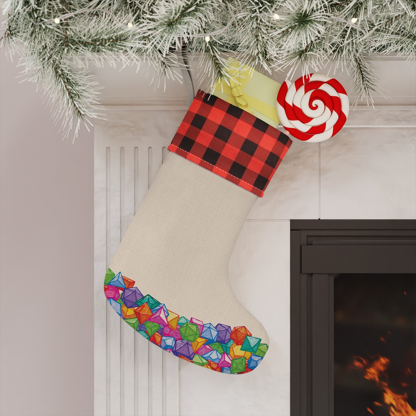 "Dice" - Christmas Stocking