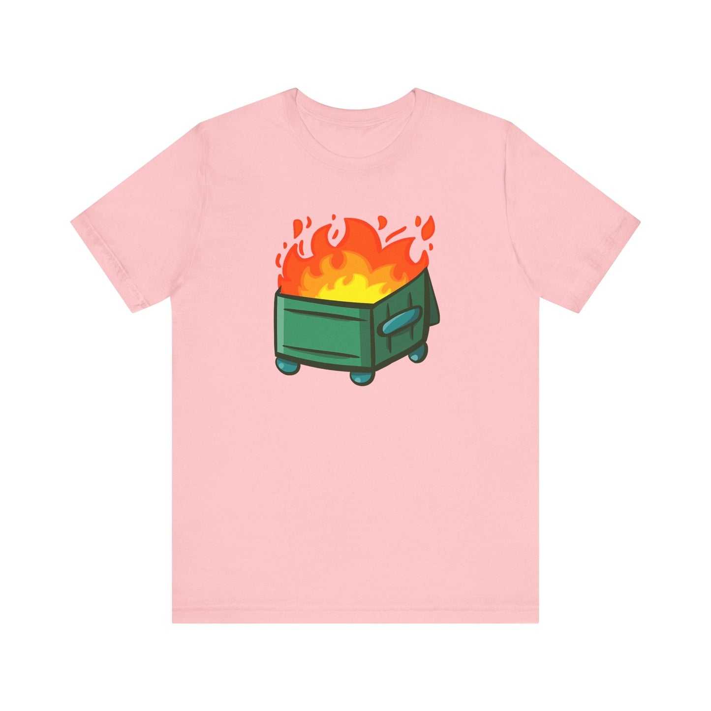 "Dumpster Fire" - Unisex Jersey Short Sleeve Tee (Multiple Color Options)
