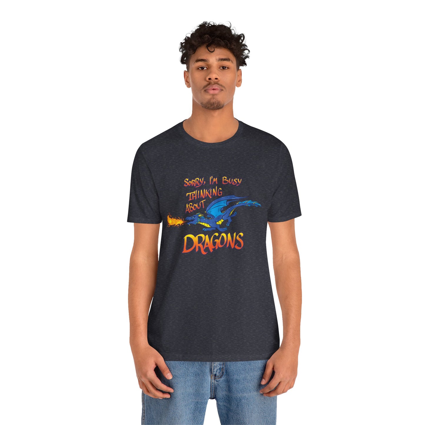 "Thinking About Dragons" - Short Sleeve Tee (Multiple Color Options)