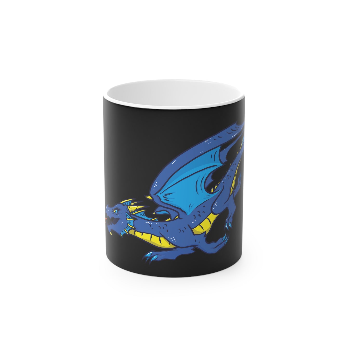 "Dragon (Blue)" - Magic Mug