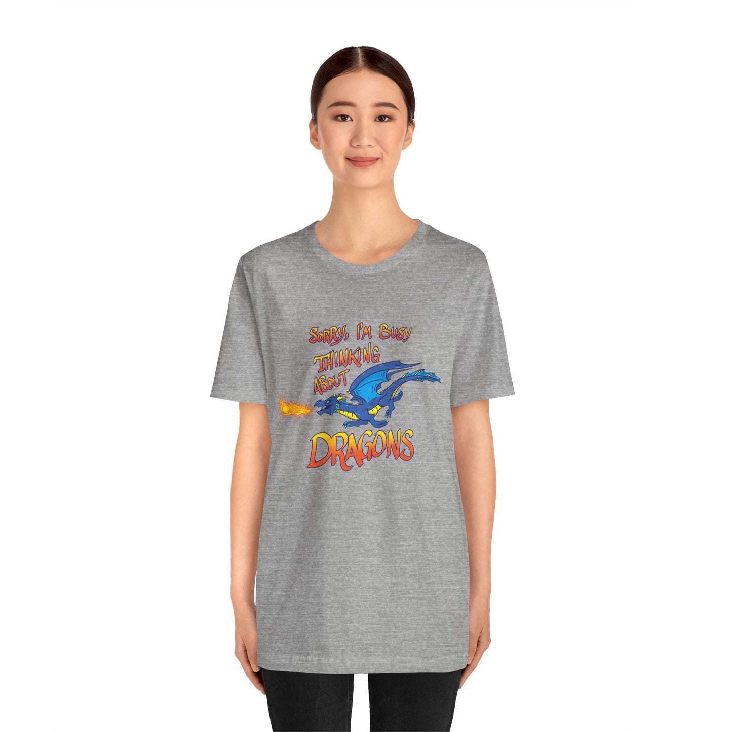 "Thinking About Dragons" - Short Sleeve Tee (Multiple Color Options)