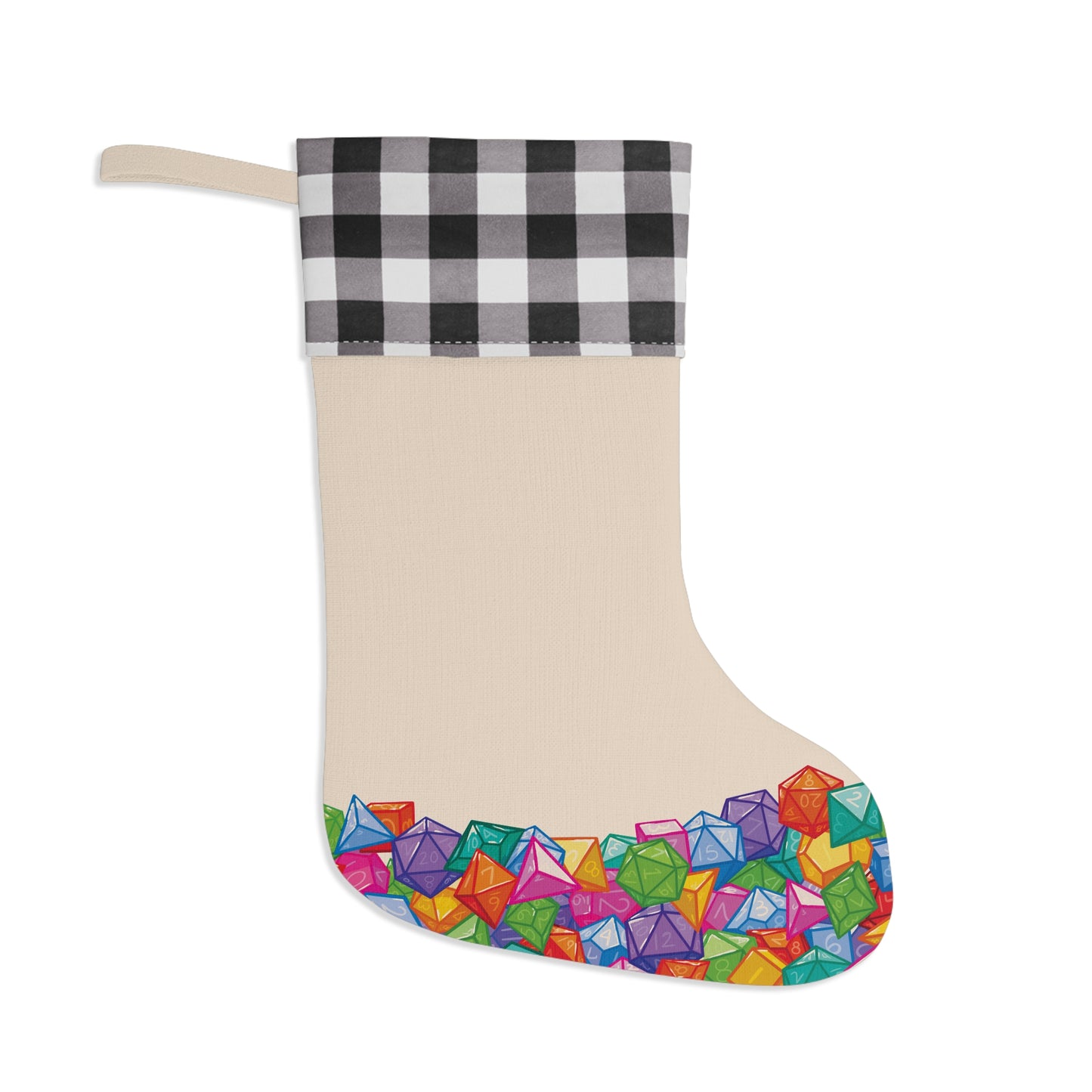 "Dice" - Christmas Stocking