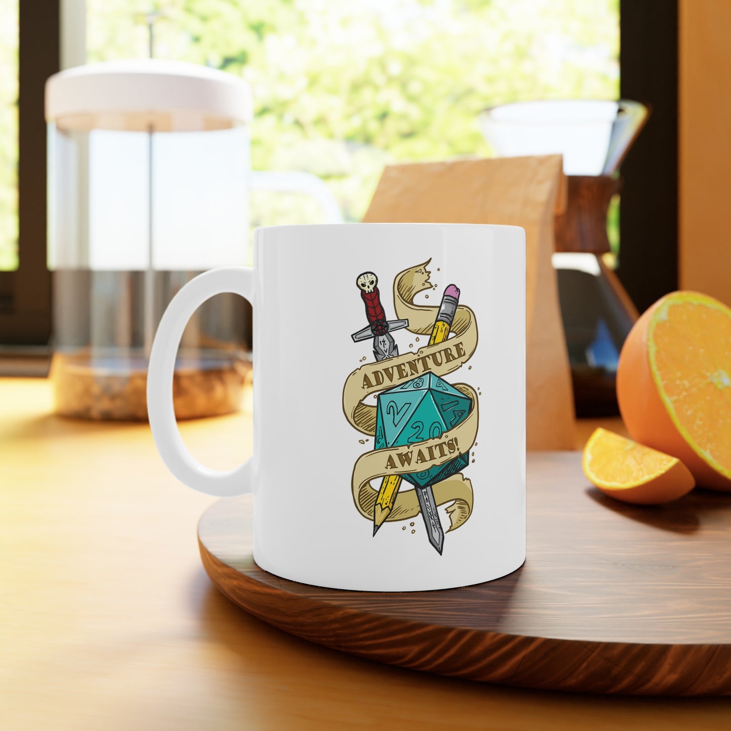 "Adventure" TTRPG - Ceramic Mugs (11oz/15oz/20oz)