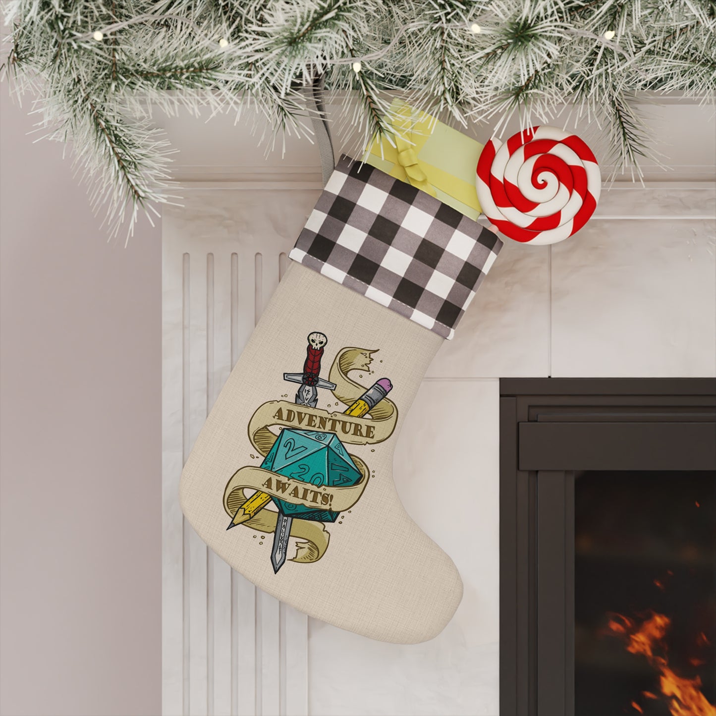 "Adventure" - Christmas Stocking