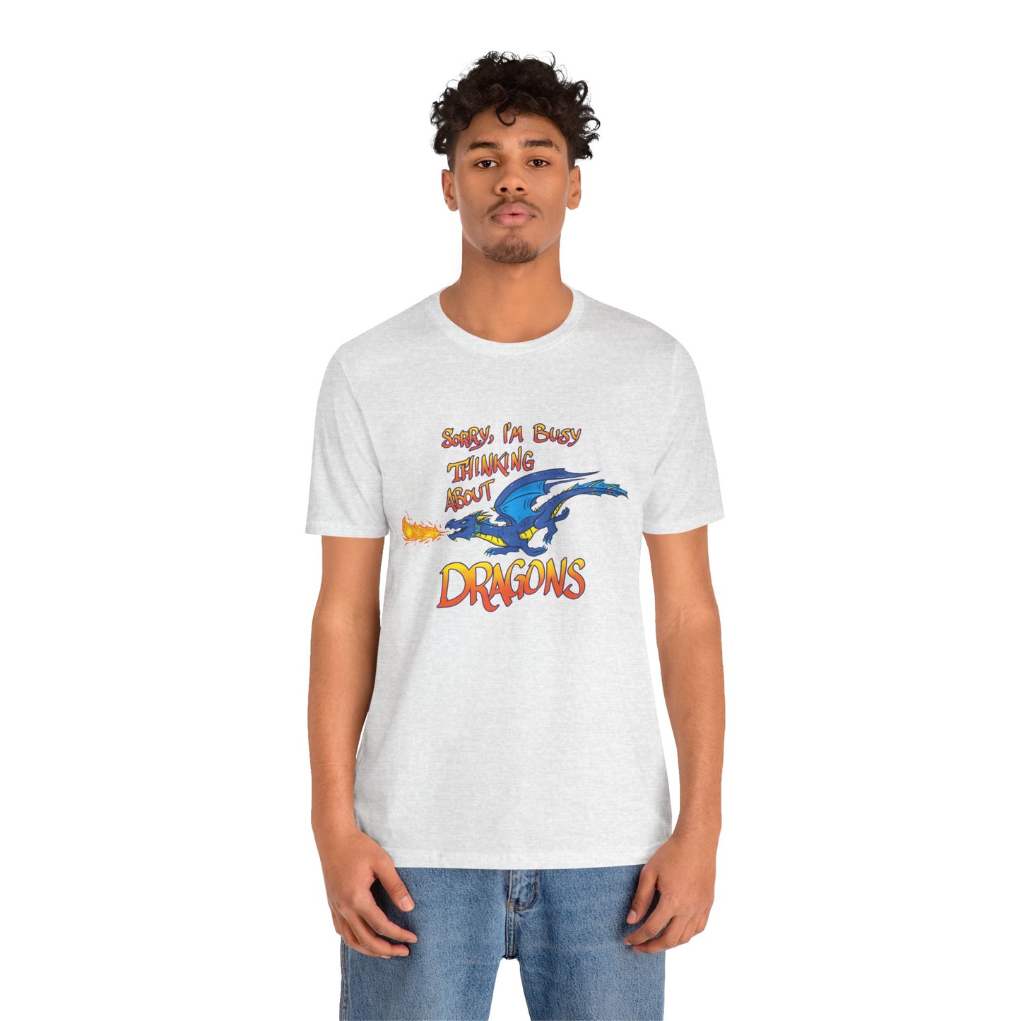 "Thinking About Dragons" - Short Sleeve Tee (Multiple Color Options)