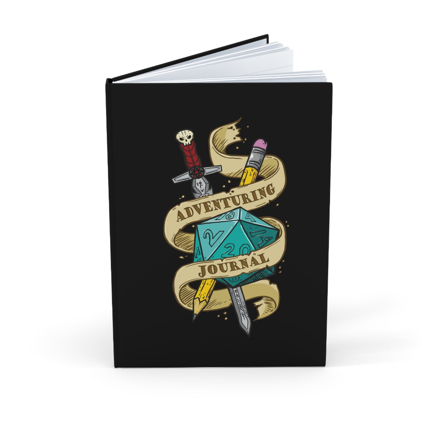 "GM Notebook" - Hard Backed Journal (Blank)