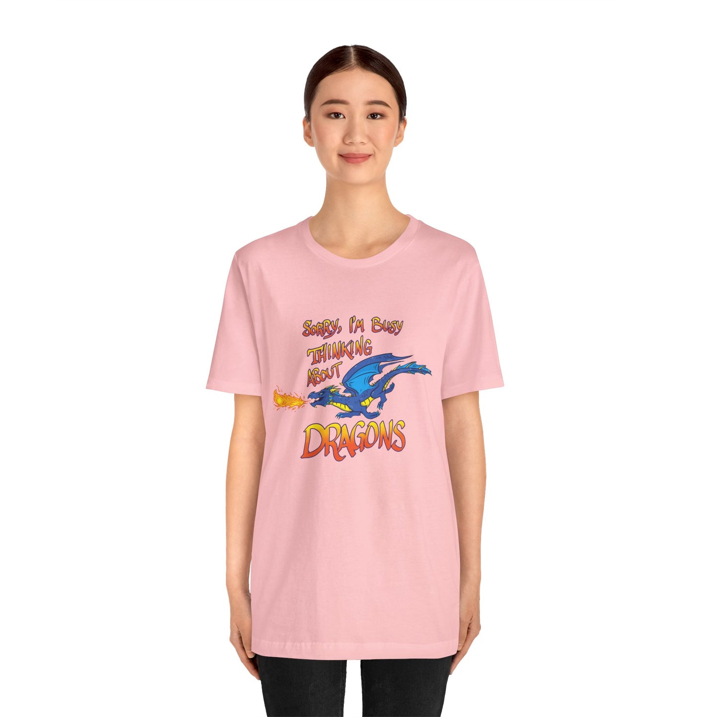 "Thinking About Dragons" - Short Sleeve Tee (Multiple Color Options)