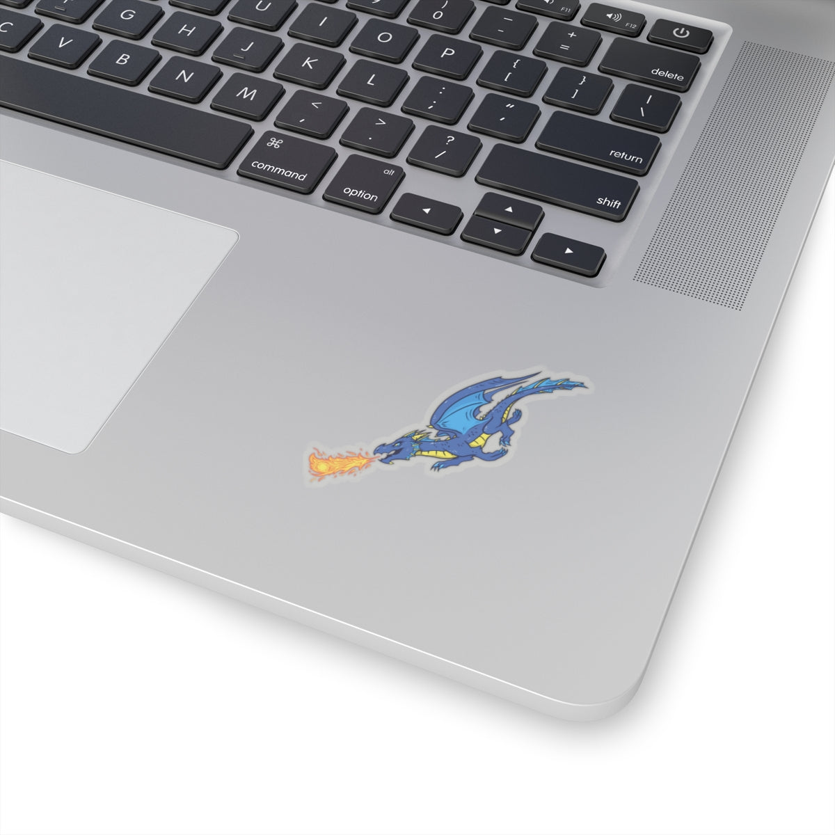 "Dragon (Blue)" - Kiss-Cut Stickers (Multiple Sizes)