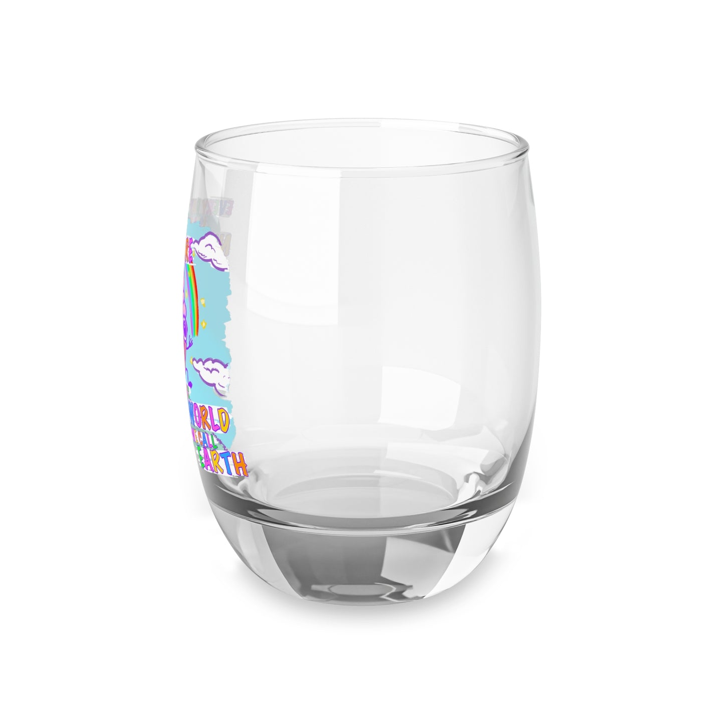 "Hell World" Whiskey Glass