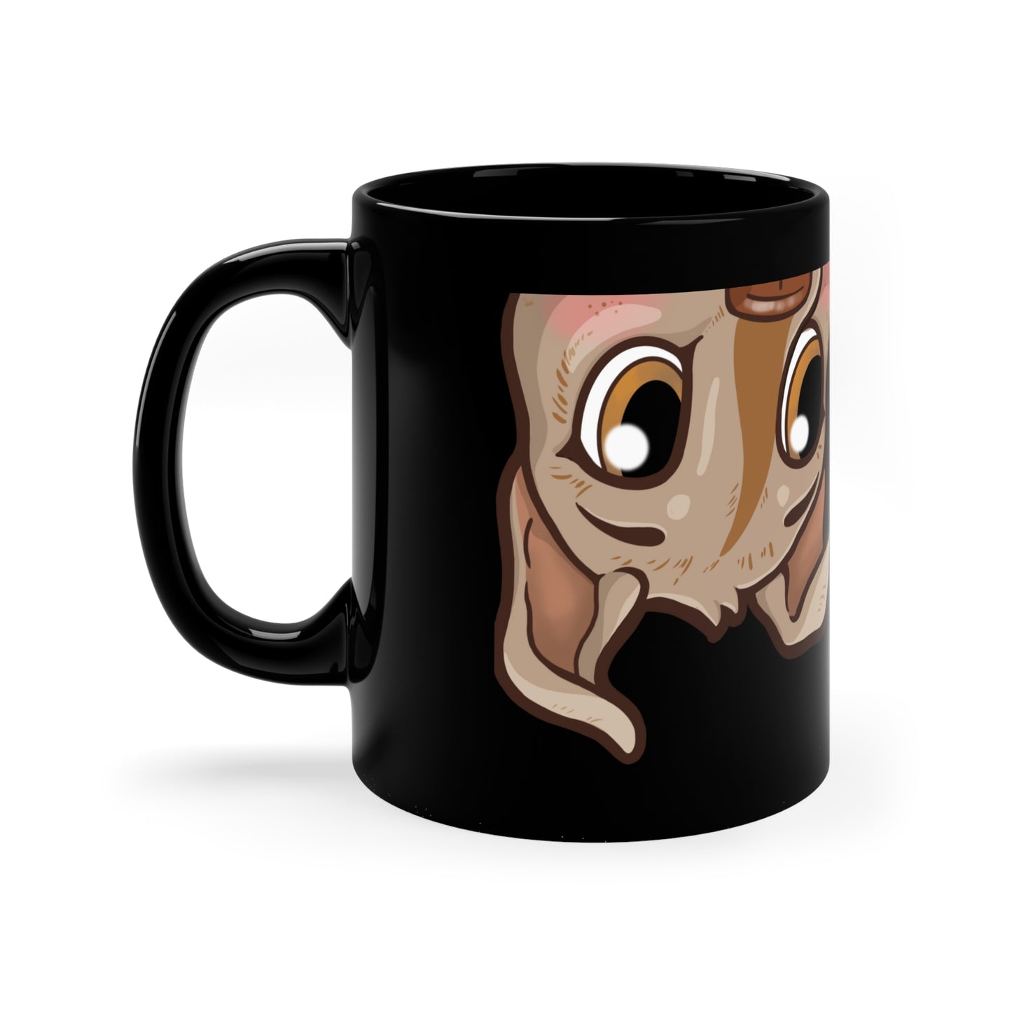 "Harley Peek" - Black Mug (11oz)