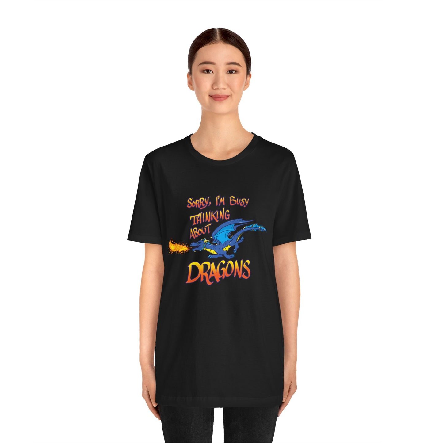 "Thinking About Dragons" - Short Sleeve Tee (Multiple Color Options)