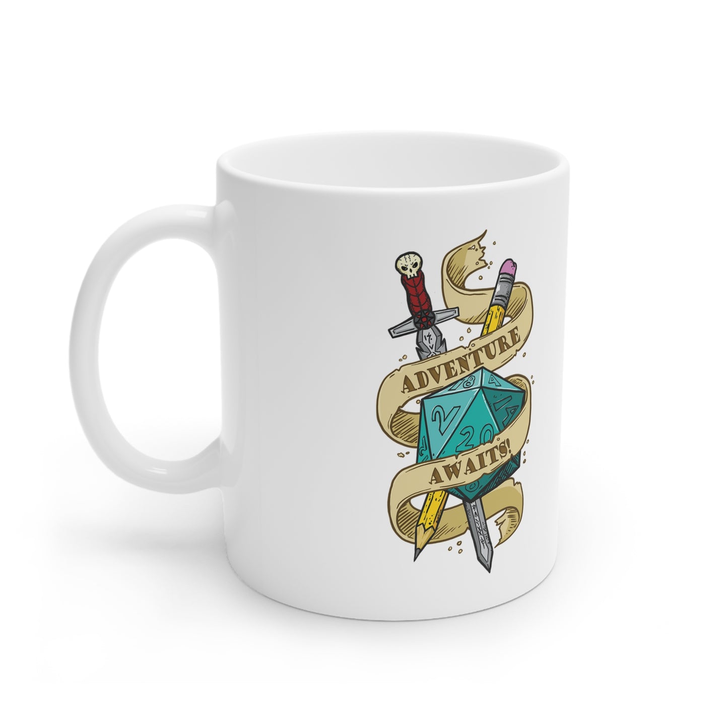 "Adventure" TTRPG - Ceramic Mugs (11oz/15oz/20oz)