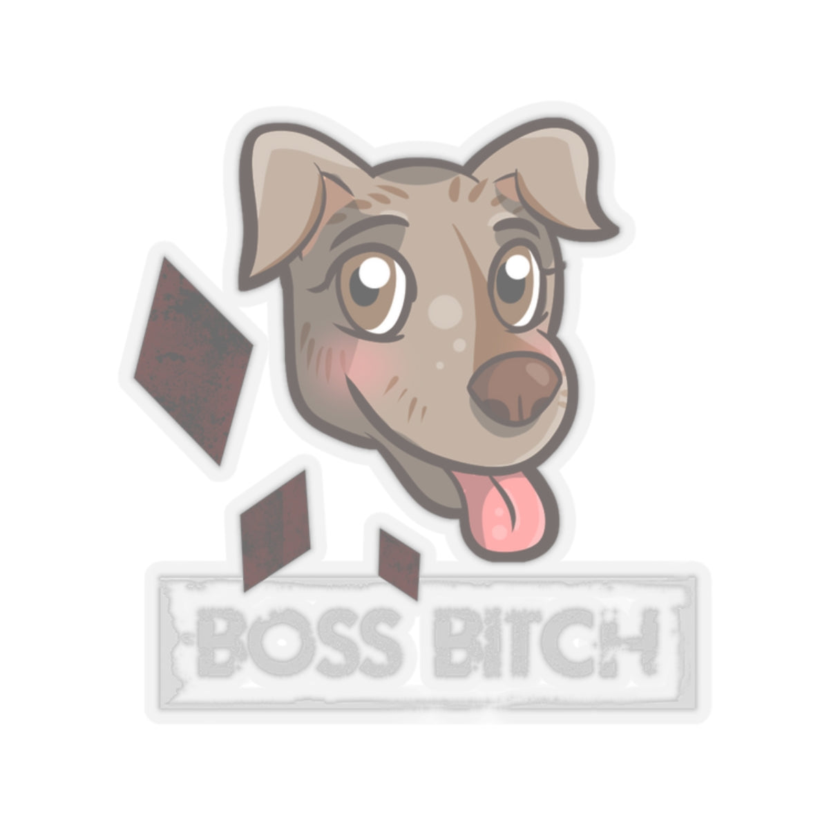 "Harley" - Kiss-Cut Stickers