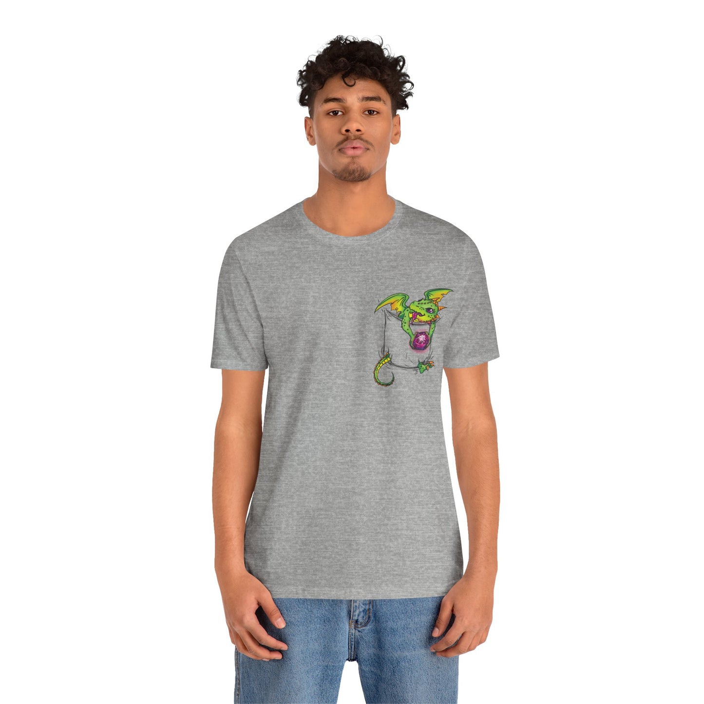 "Pocket Dragon" - Short Sleeve Tee (Multiple Color Options)