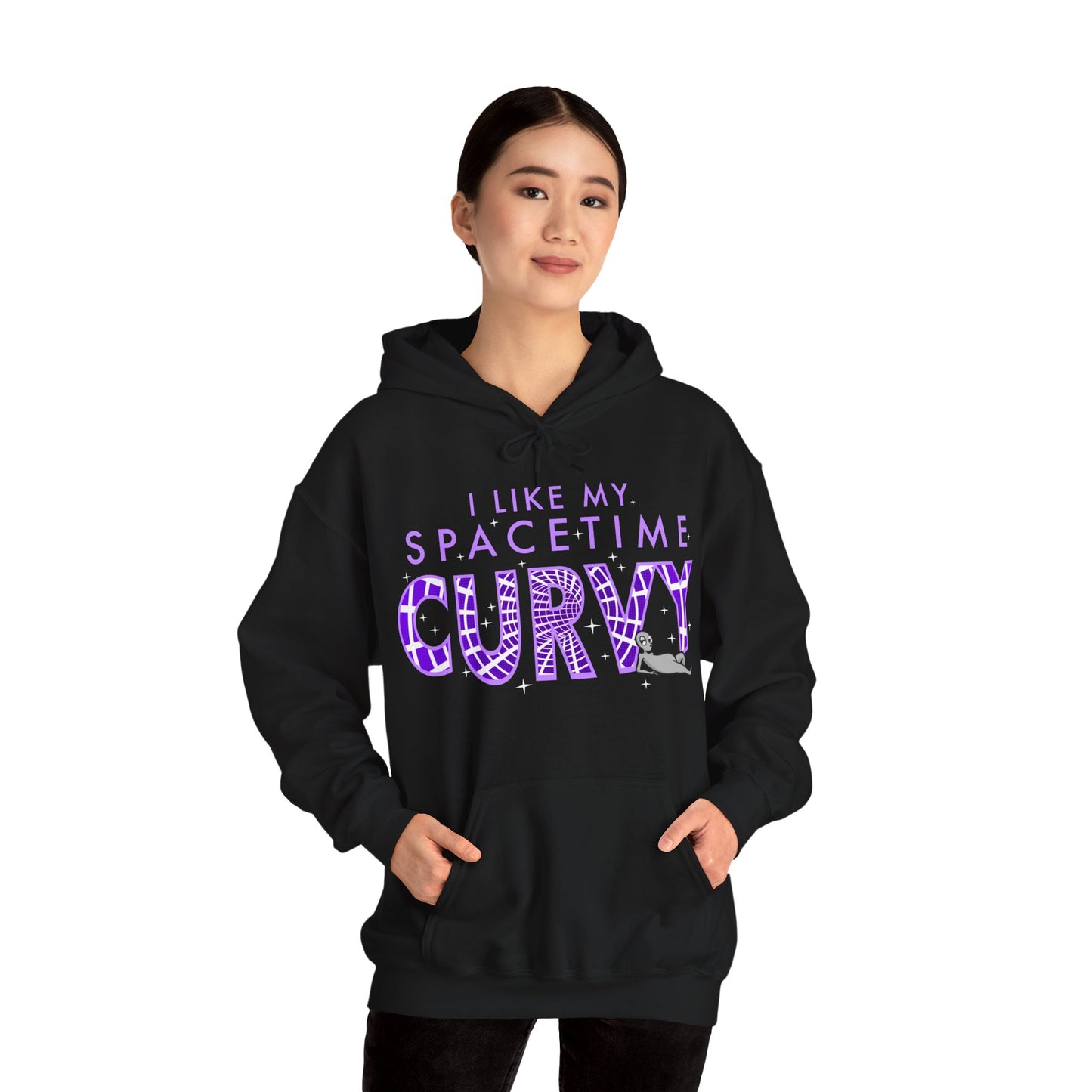 "Spacetime" - Hooded Sweatshirt