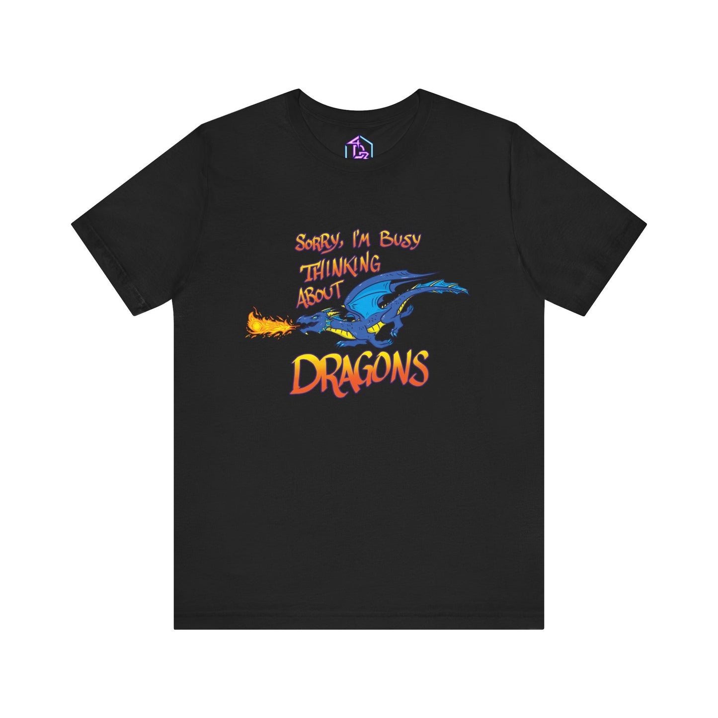 "Thinking About Dragons" - Short Sleeve Tee (Multiple Color Options)