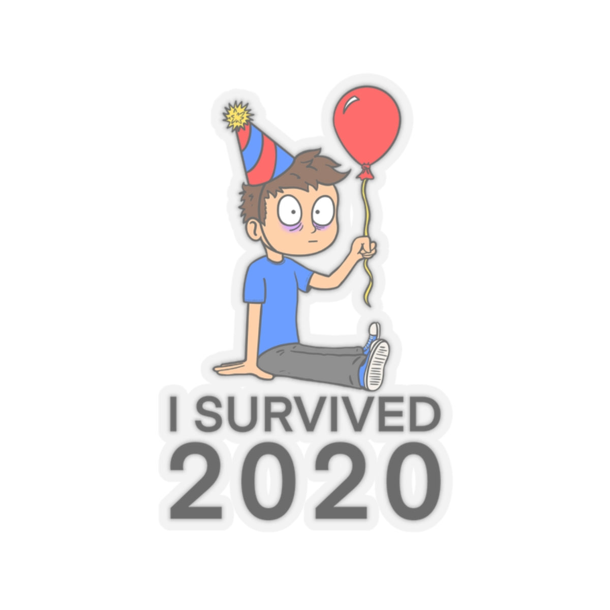 "Survivor" Low - Kiss-Cut Stickers