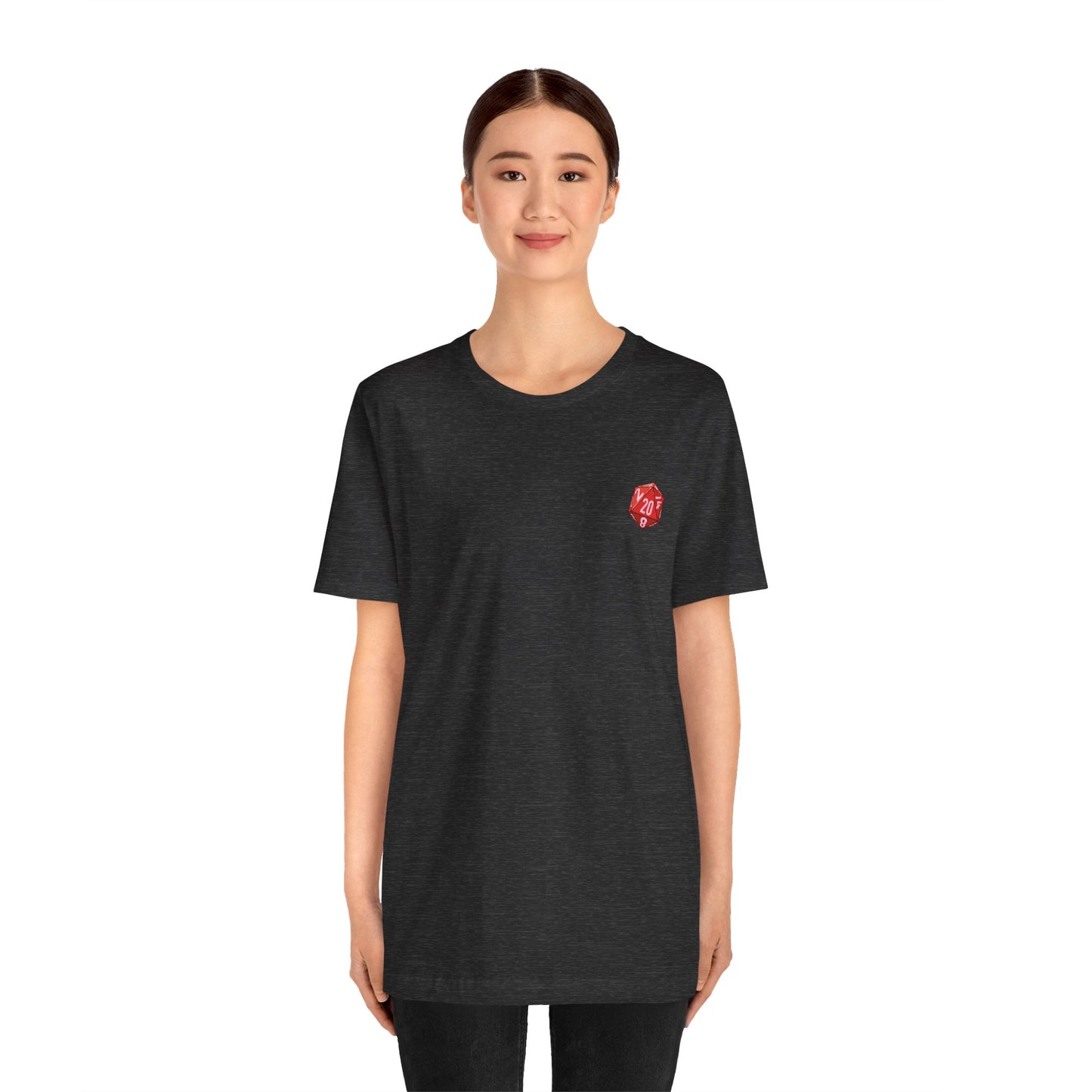 "Dragon Buddy Back (Red)" - Unisex Jersey Short Sleeve Tee (Multiple Color Options)