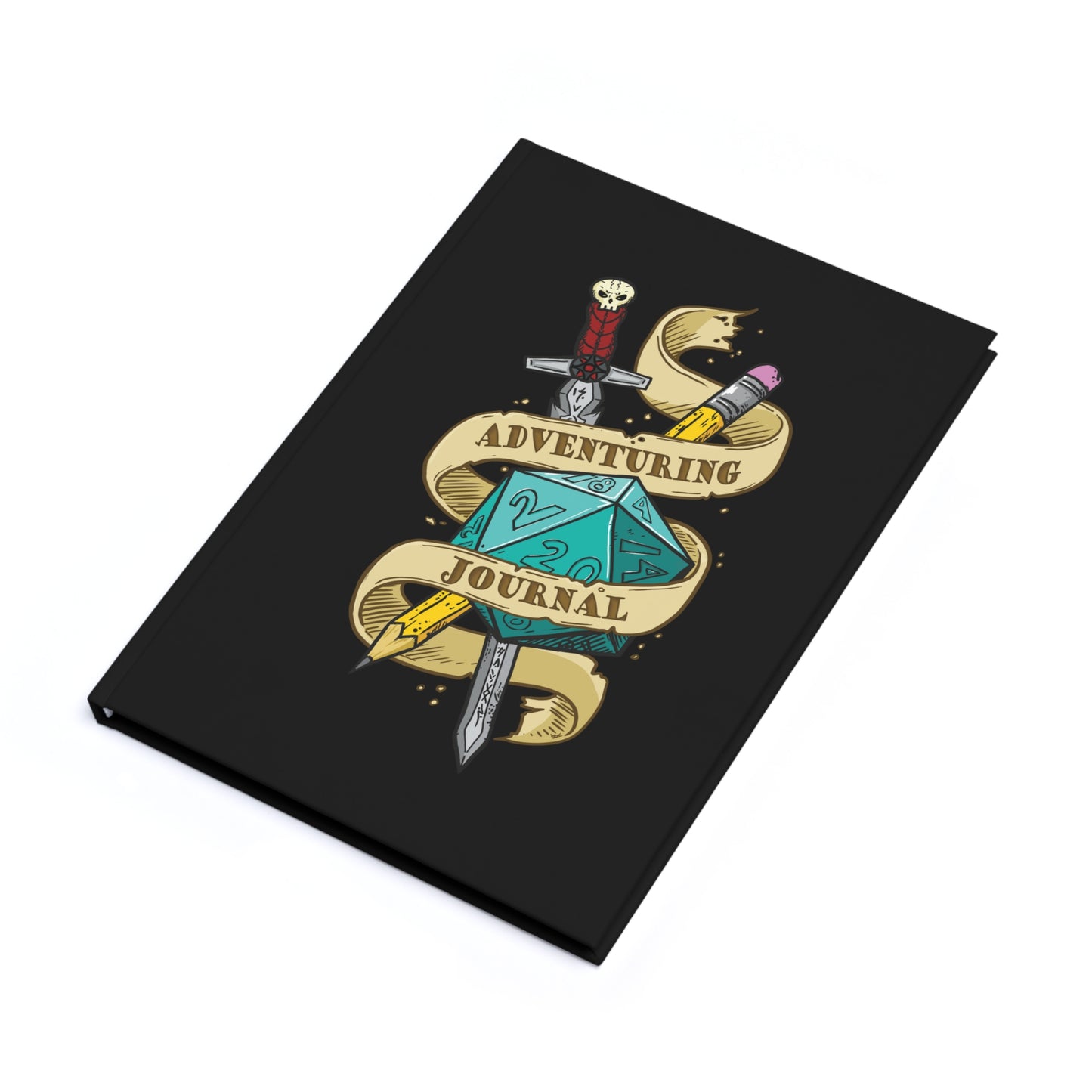 "GM Notebook" - Hard Backed Journal (Blank)