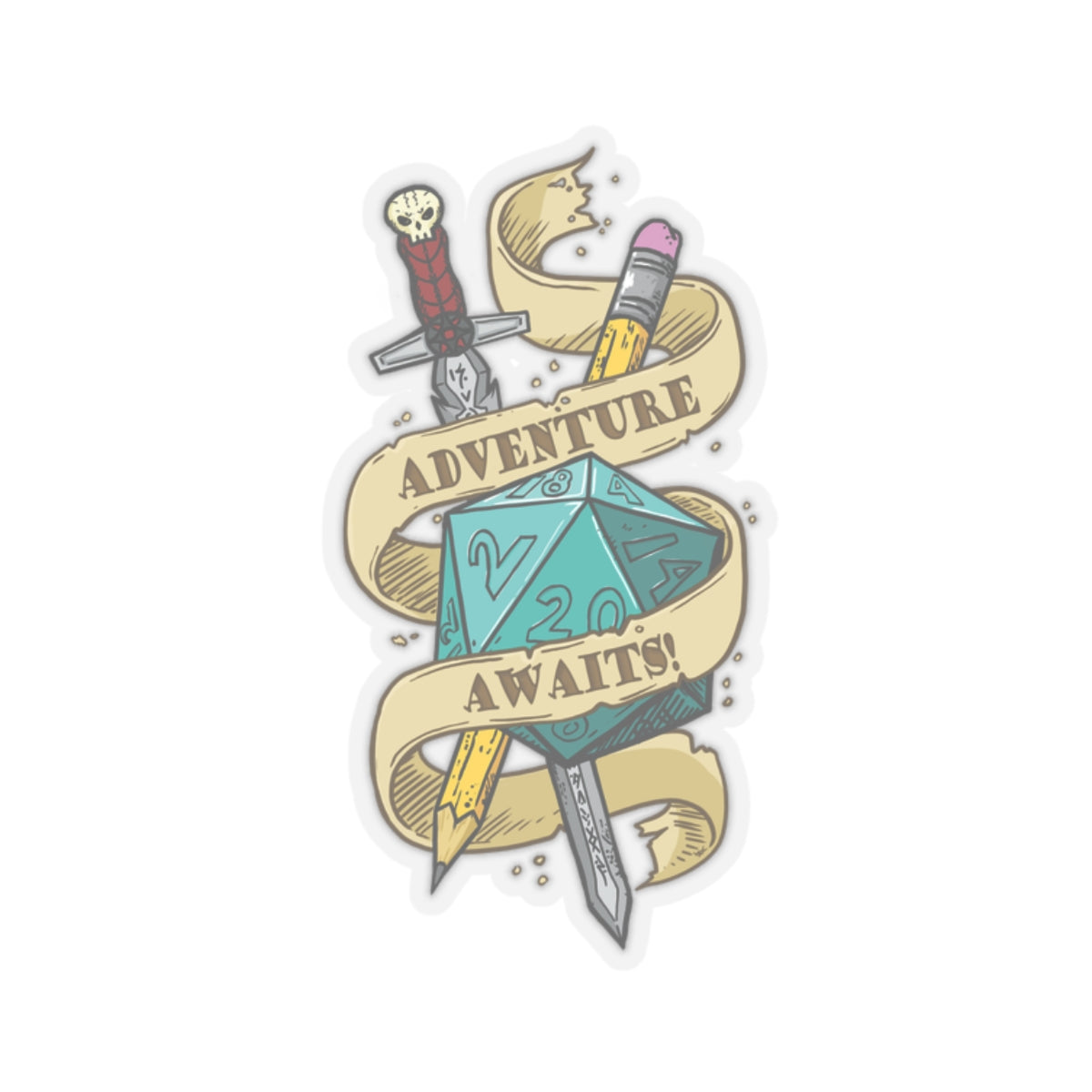 "Adventure" - Kiss-Cut Stickers