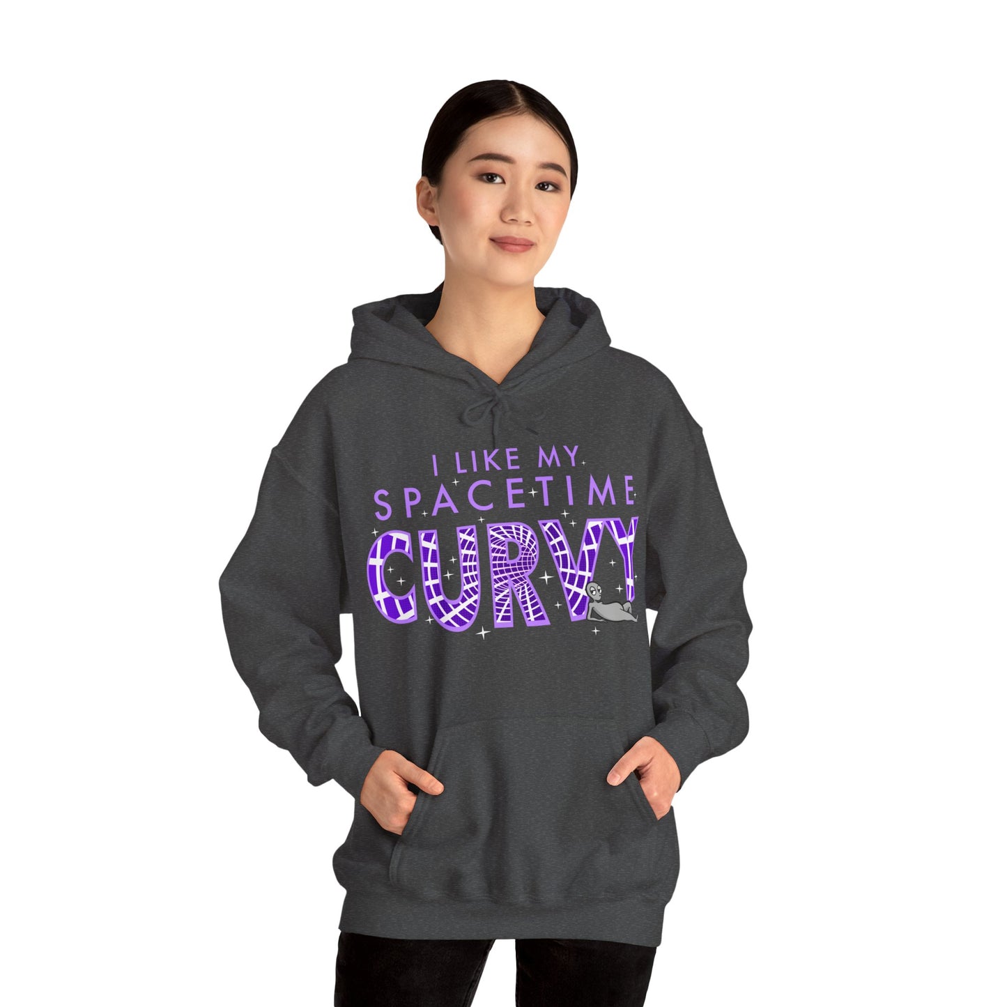"Spacetime" - Hooded Sweatshirt