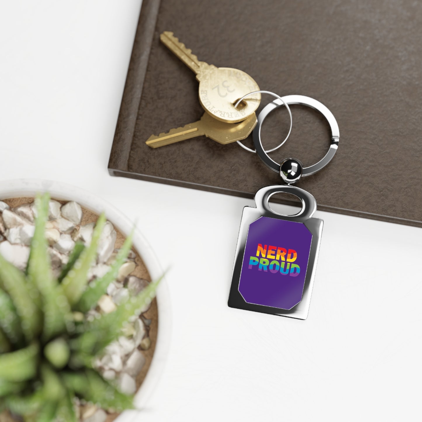 "Nerd Proud" Keyring