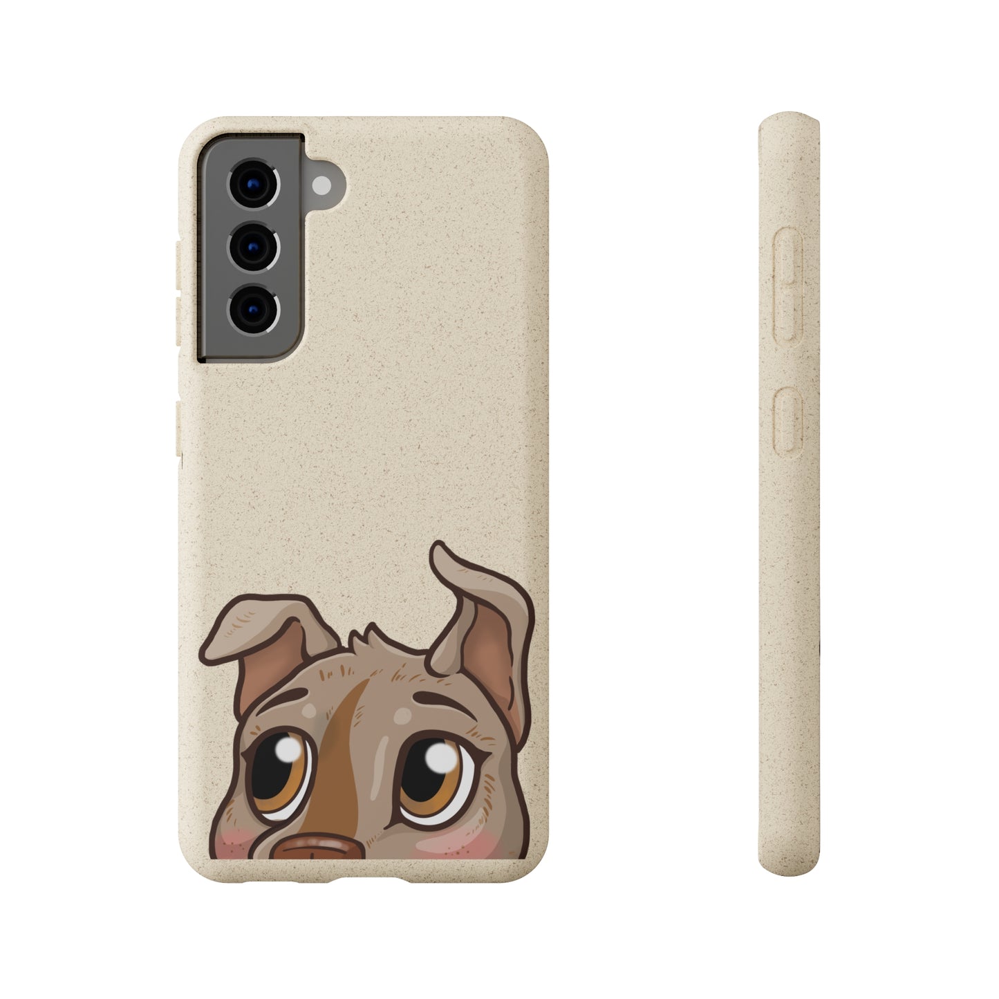 "Puppy Peek" - Phone Case