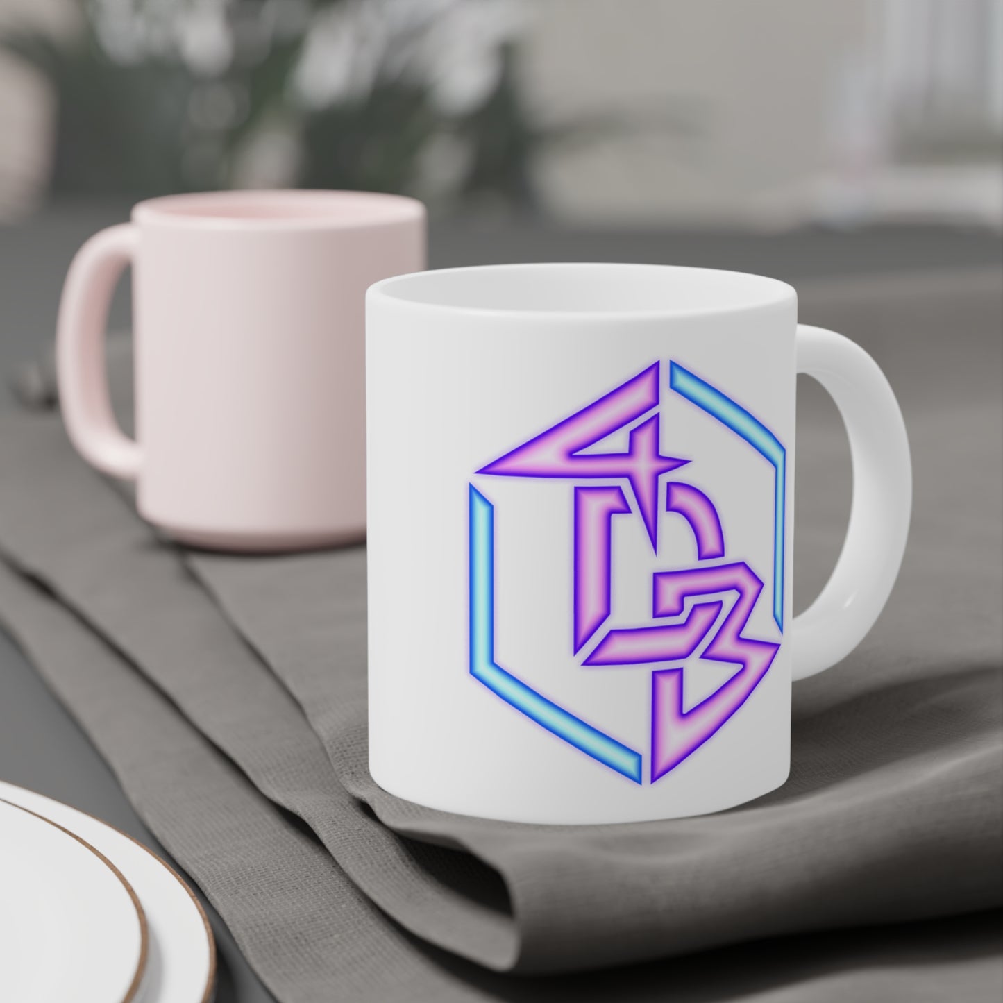 The Official 4DavidBlue Stream Mug - White (11oz/15oz/20oz)