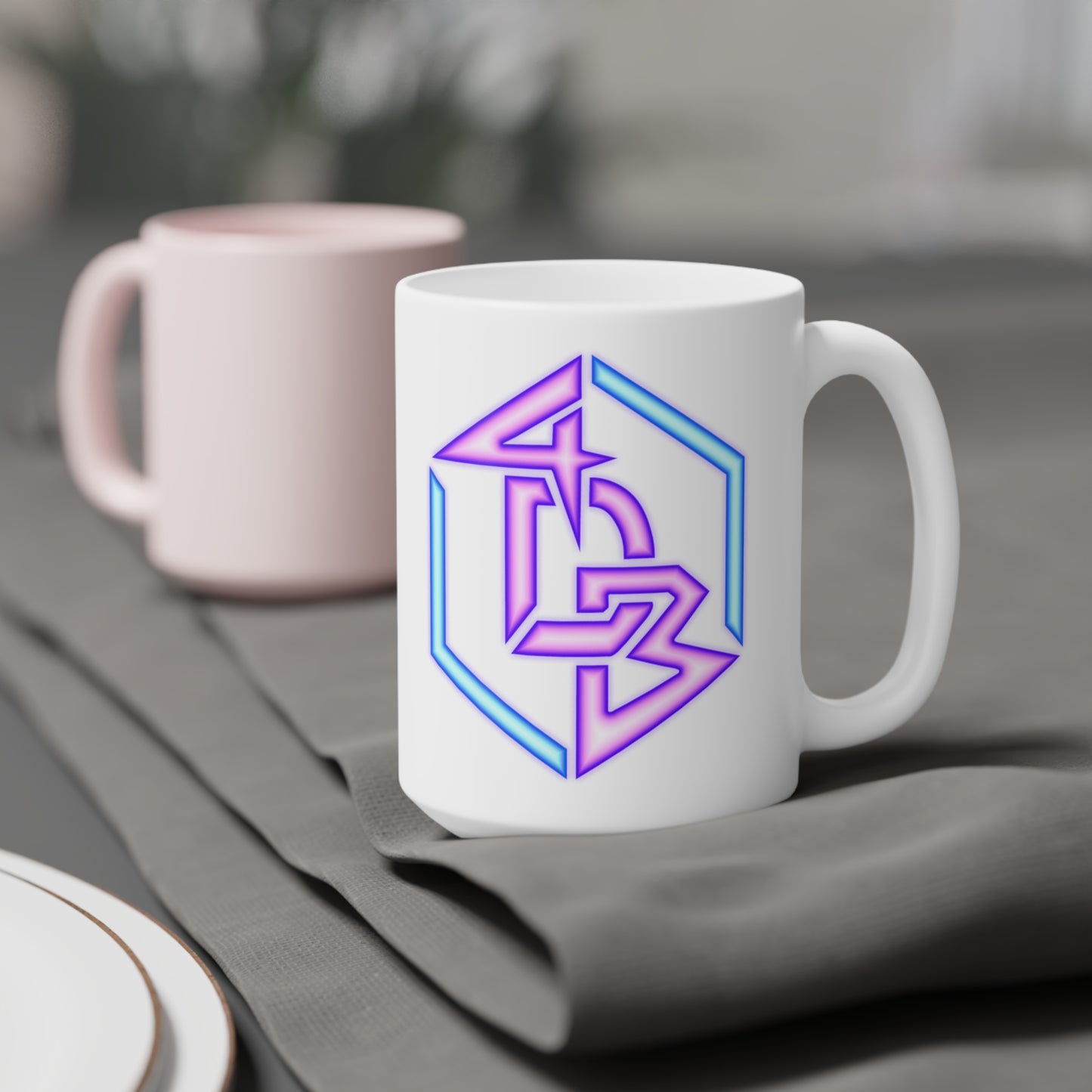 The Official 4DavidBlue Stream Mug - White (11oz/15oz/20oz)