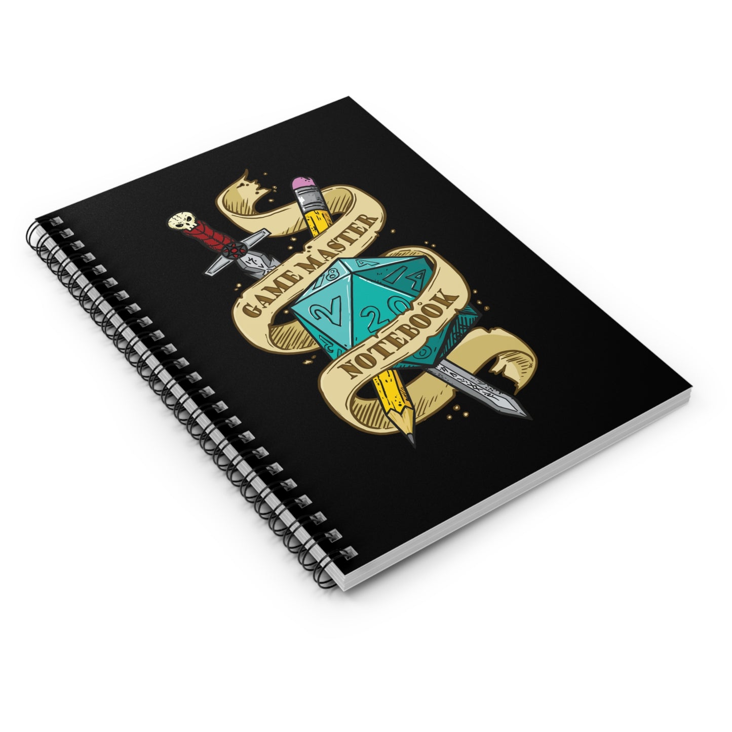 "GM Notebook" - Spiral Journal (Lined)