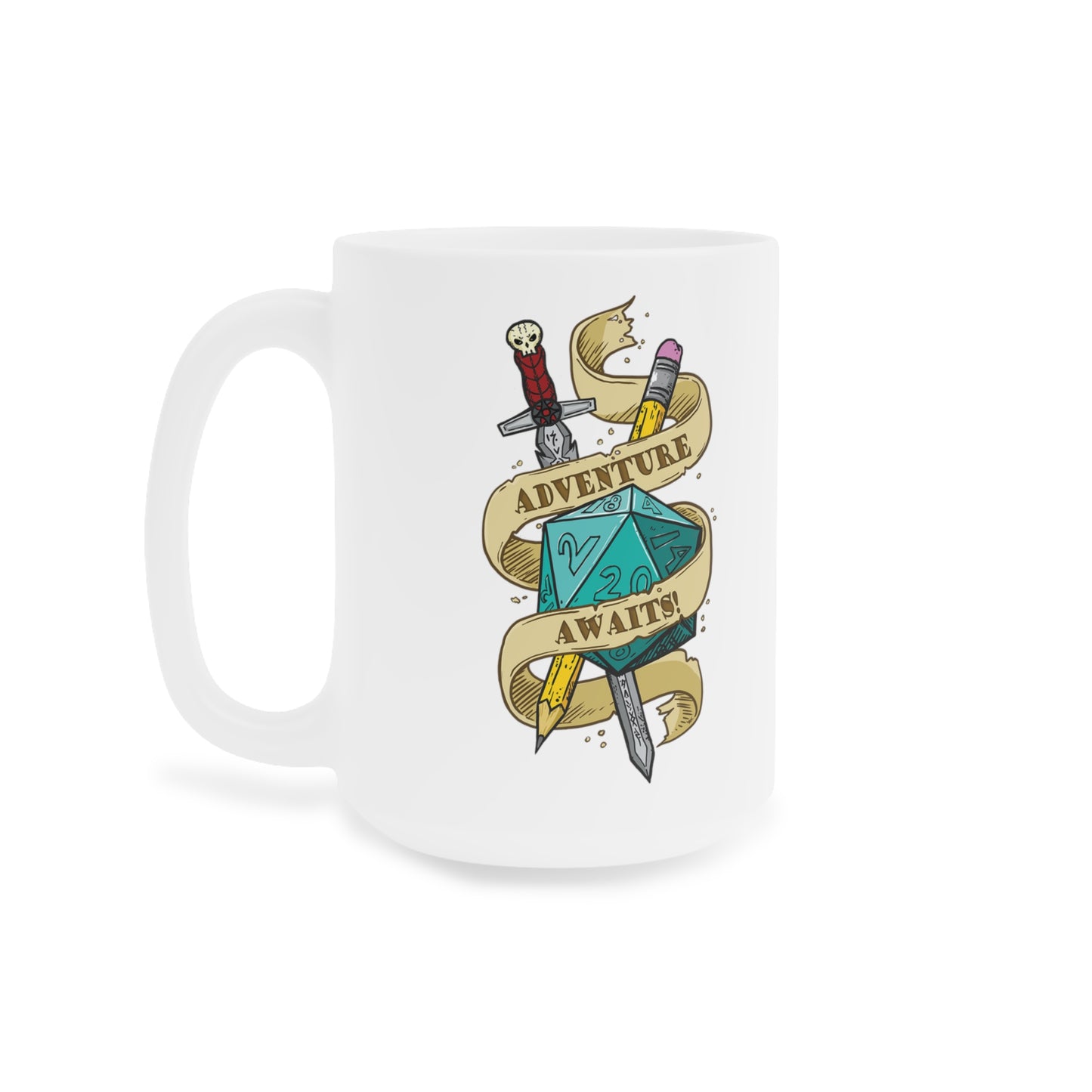 "Adventure" TTRPG - Ceramic Mugs (11oz/15oz/20oz)