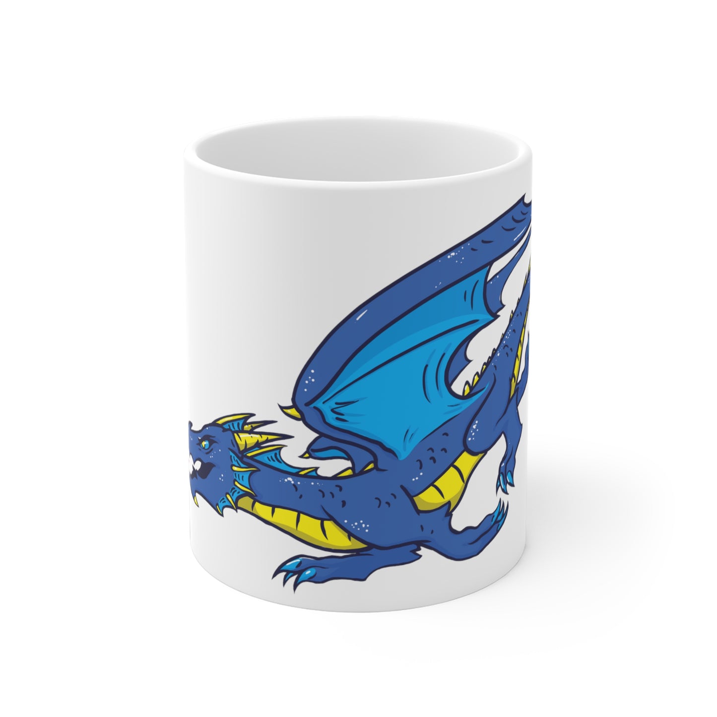 "Dragon (Blue)" - Ceramic Mugs (11oz/15oz/20oz)