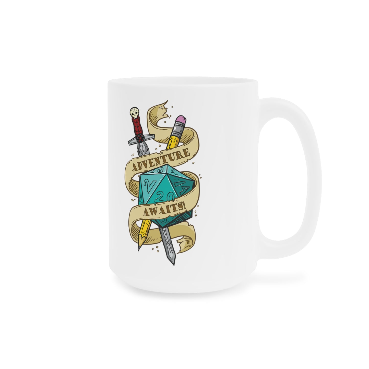 "Adventure" TTRPG - Ceramic Mugs (11oz/15oz/20oz)