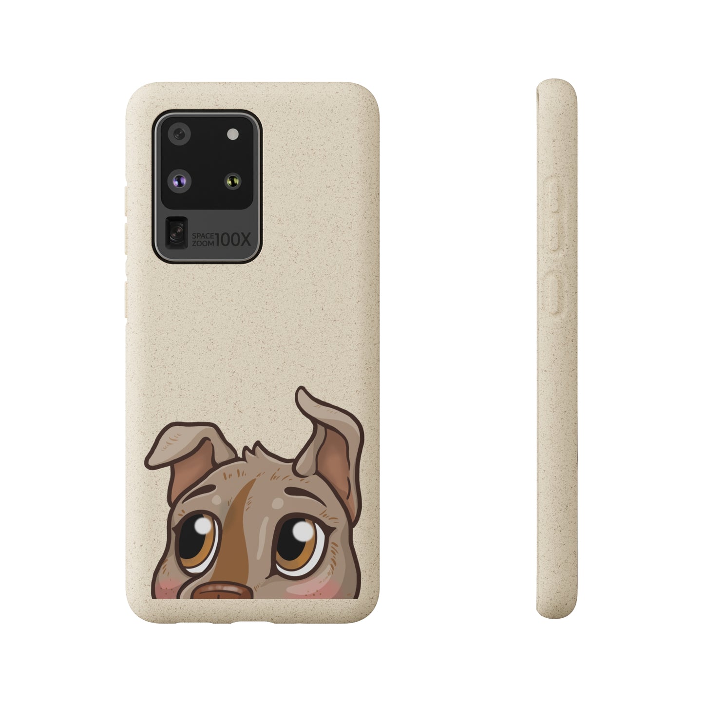 "Puppy Peek" - Phone Case