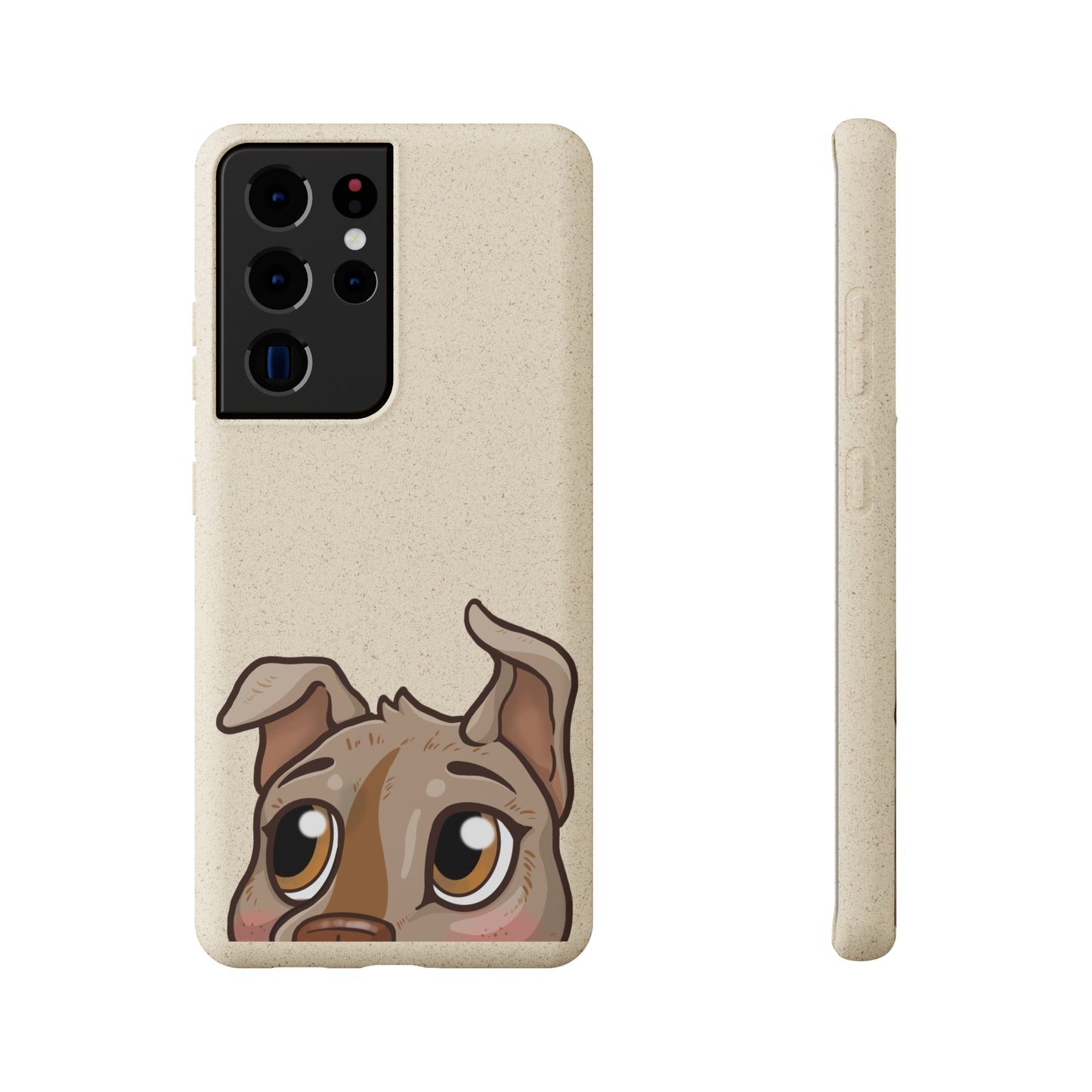 "Puppy Peek" - Phone Case