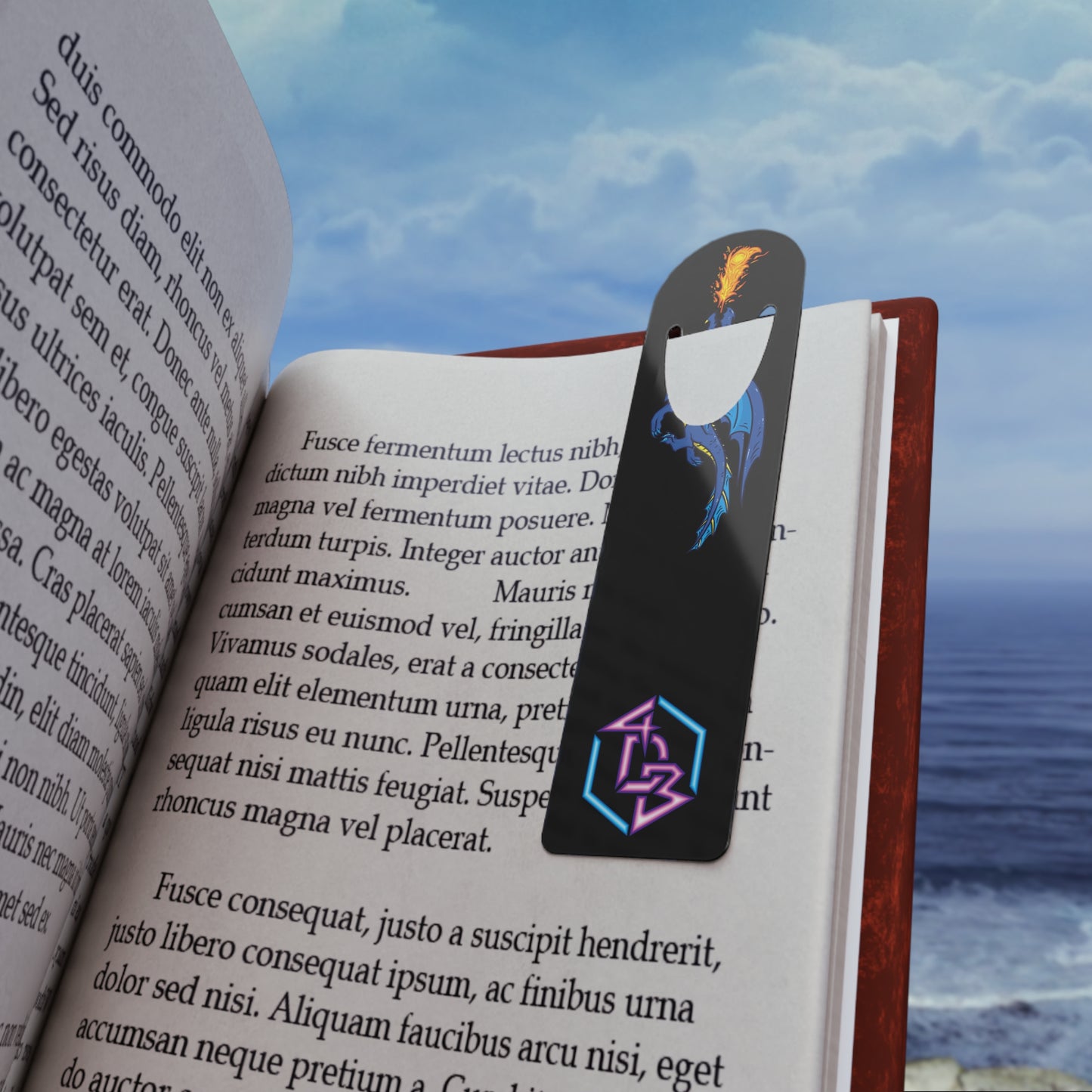 "Dragon (Blue)" Bookmark