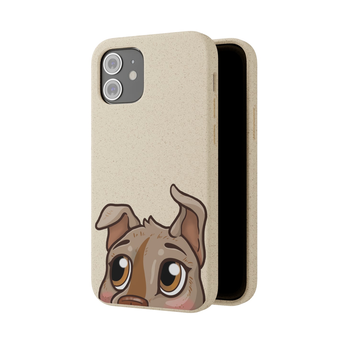 "Puppy Peek" - Phone Case