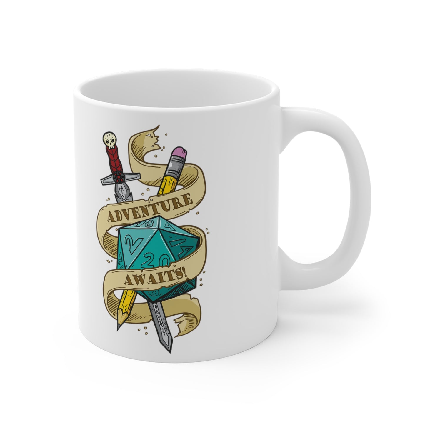 "Adventure" TTRPG - Ceramic Mugs (11oz/15oz/20oz)