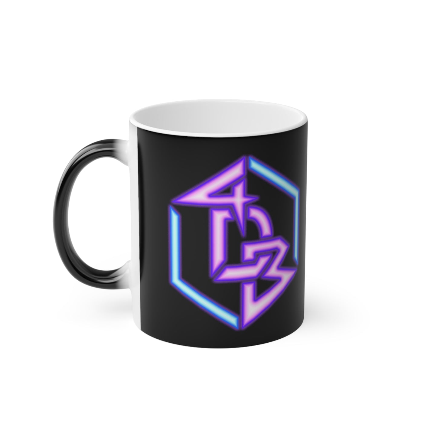 The Official 4DavidBlue Stream Magic Mug -  Black 11oz