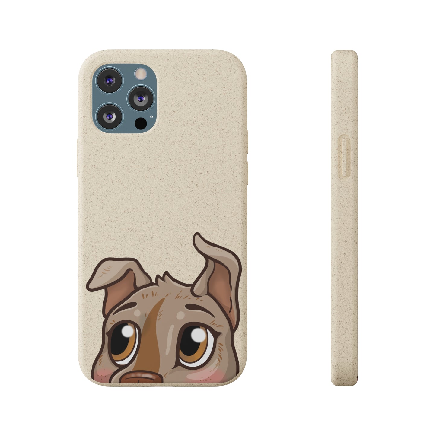 "Puppy Peek" - Phone Case