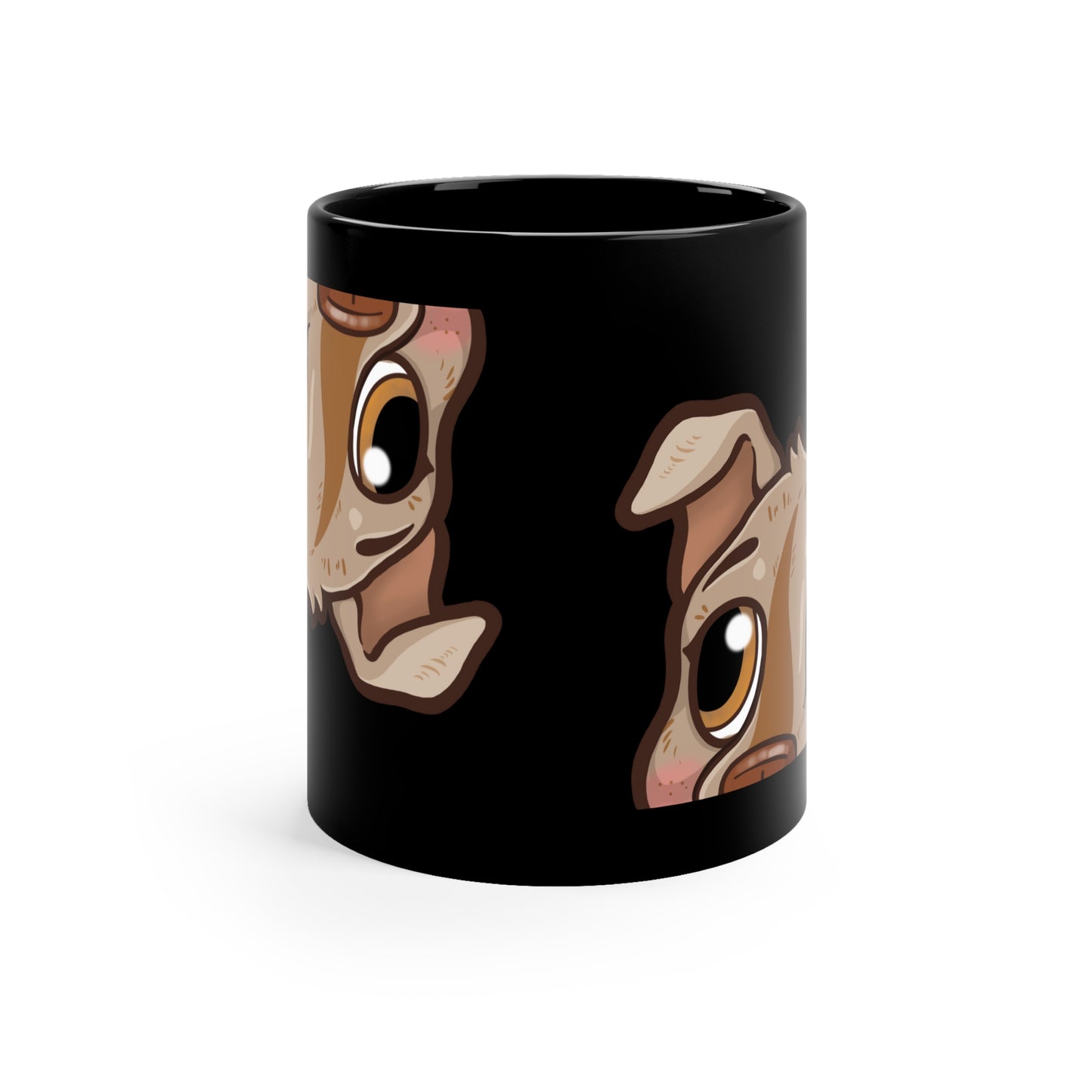 "Harley Peek" -  Black Mug (11oz)