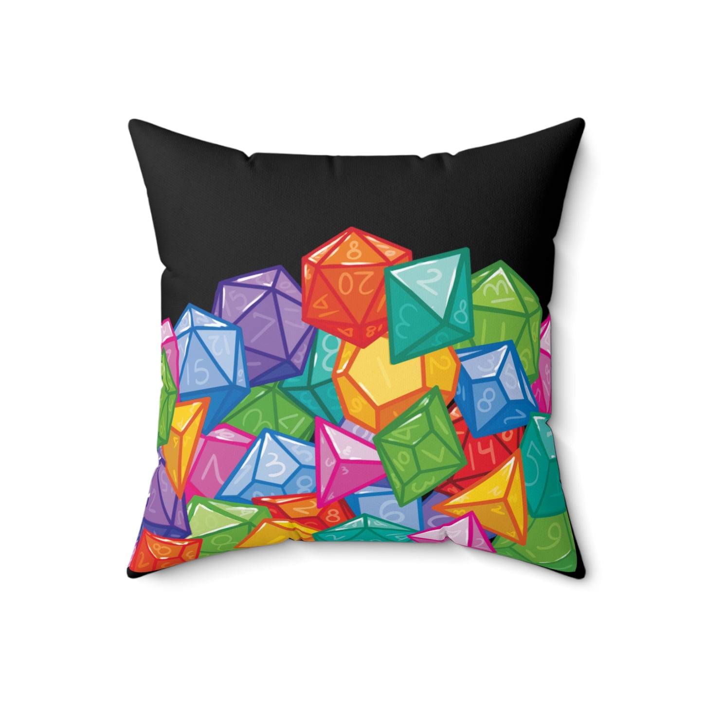 "Dice" Square Pillow