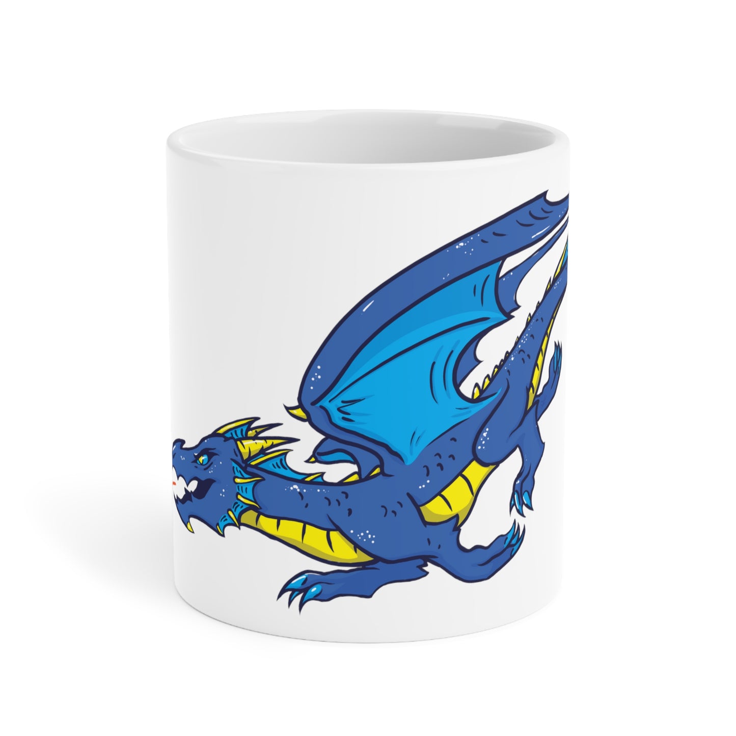 "Dragon (Blue)" - Ceramic Mugs (11oz/15oz/20oz)