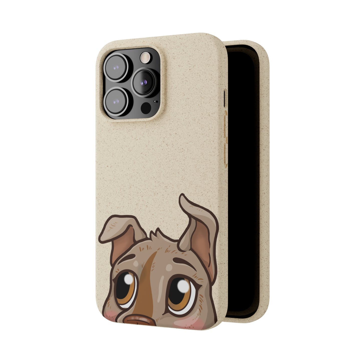 "Puppy Peek" - Phone Case