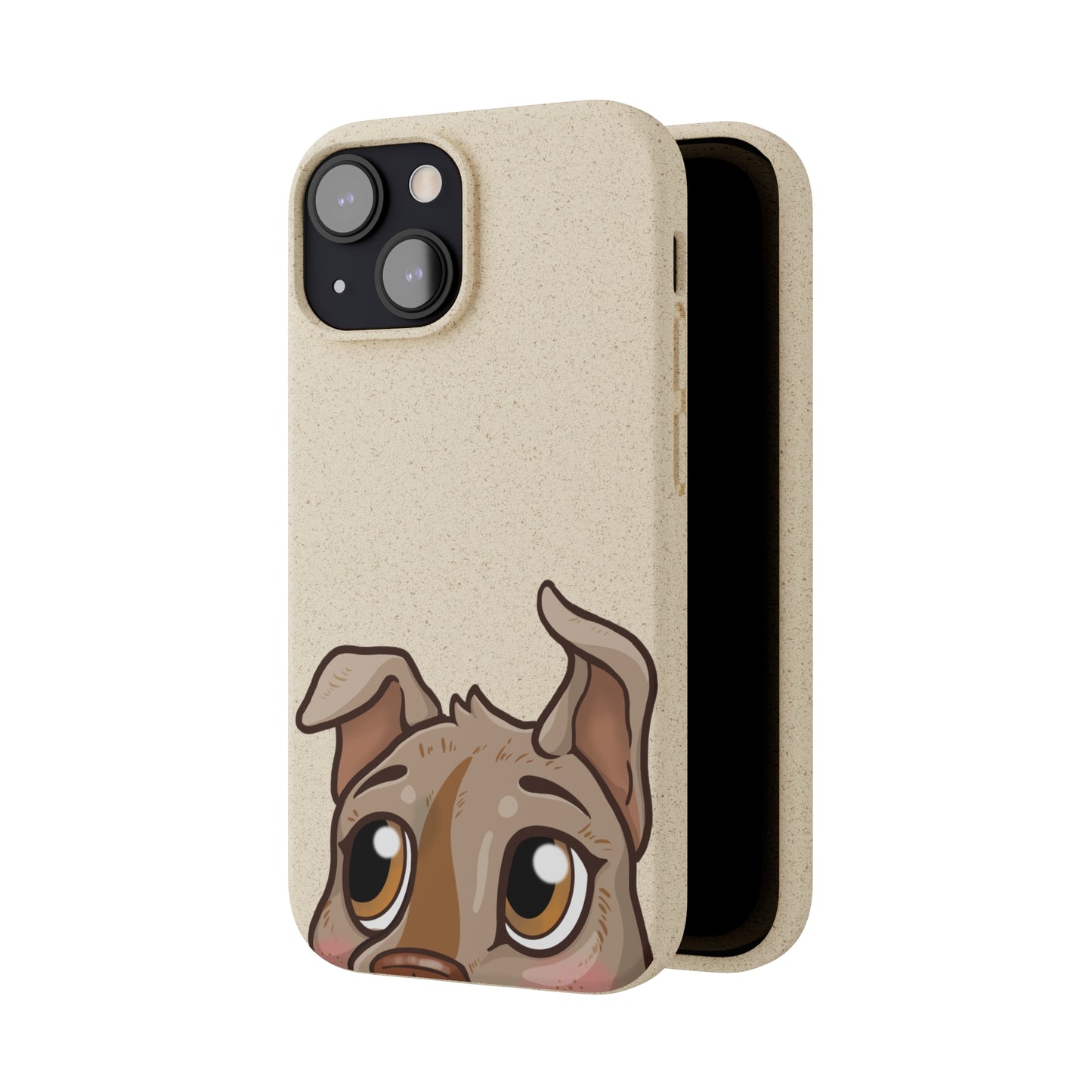 "Puppy Peek" - Phone Case