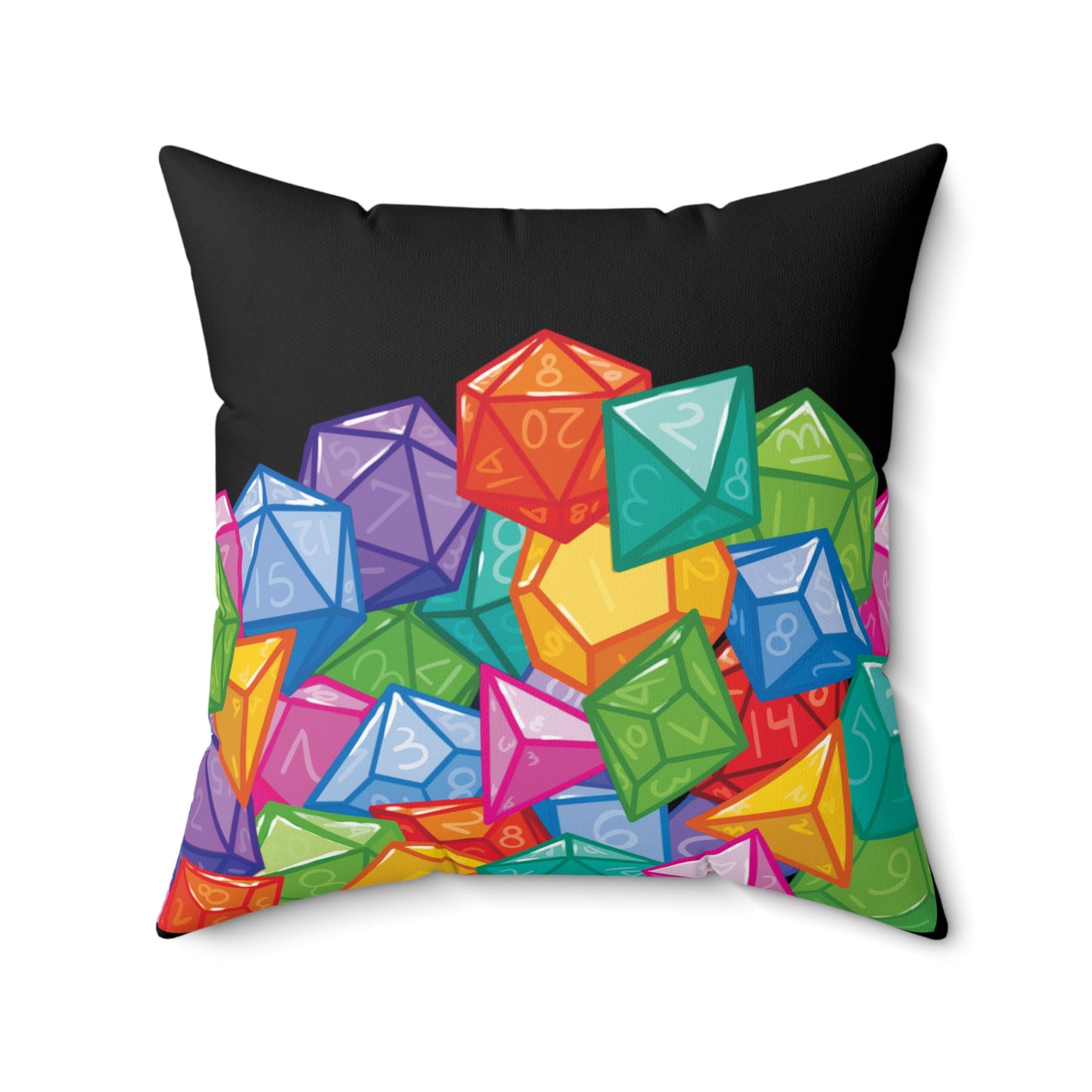 "Dice" Square Pillow