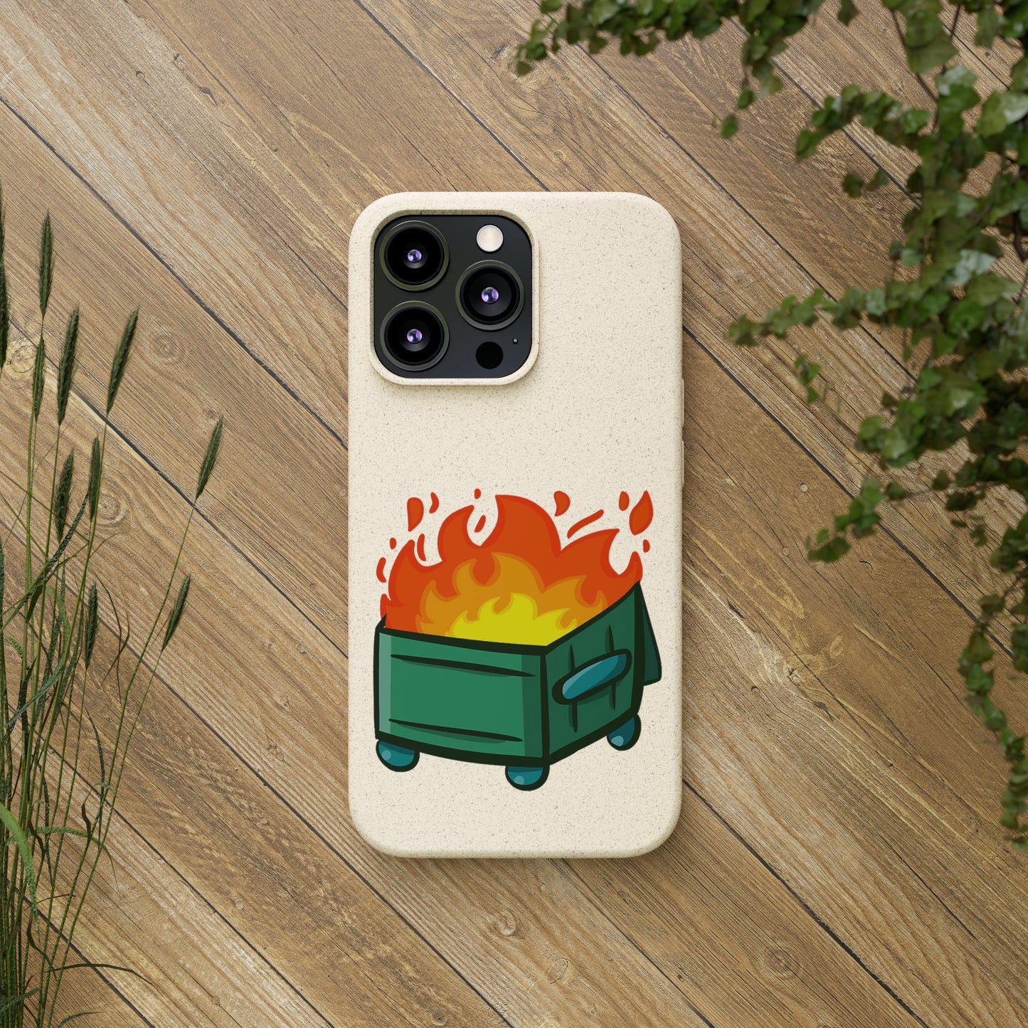 "Dumpster Fire" - Phone Case