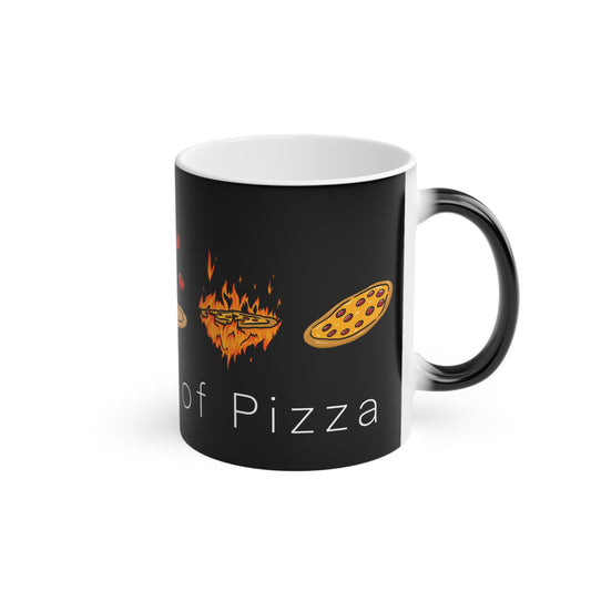 "Evolution of Pizza" - Magic Mug